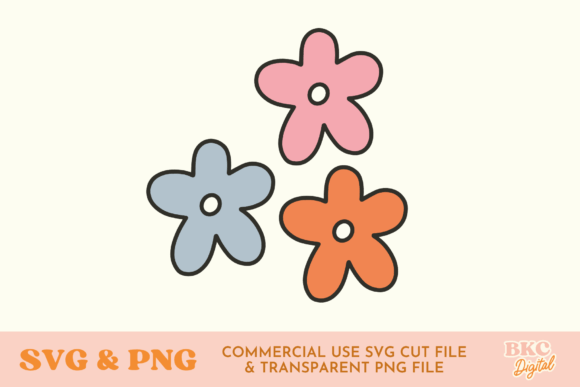 Cute Flowers Flower Clipart SVG PNG